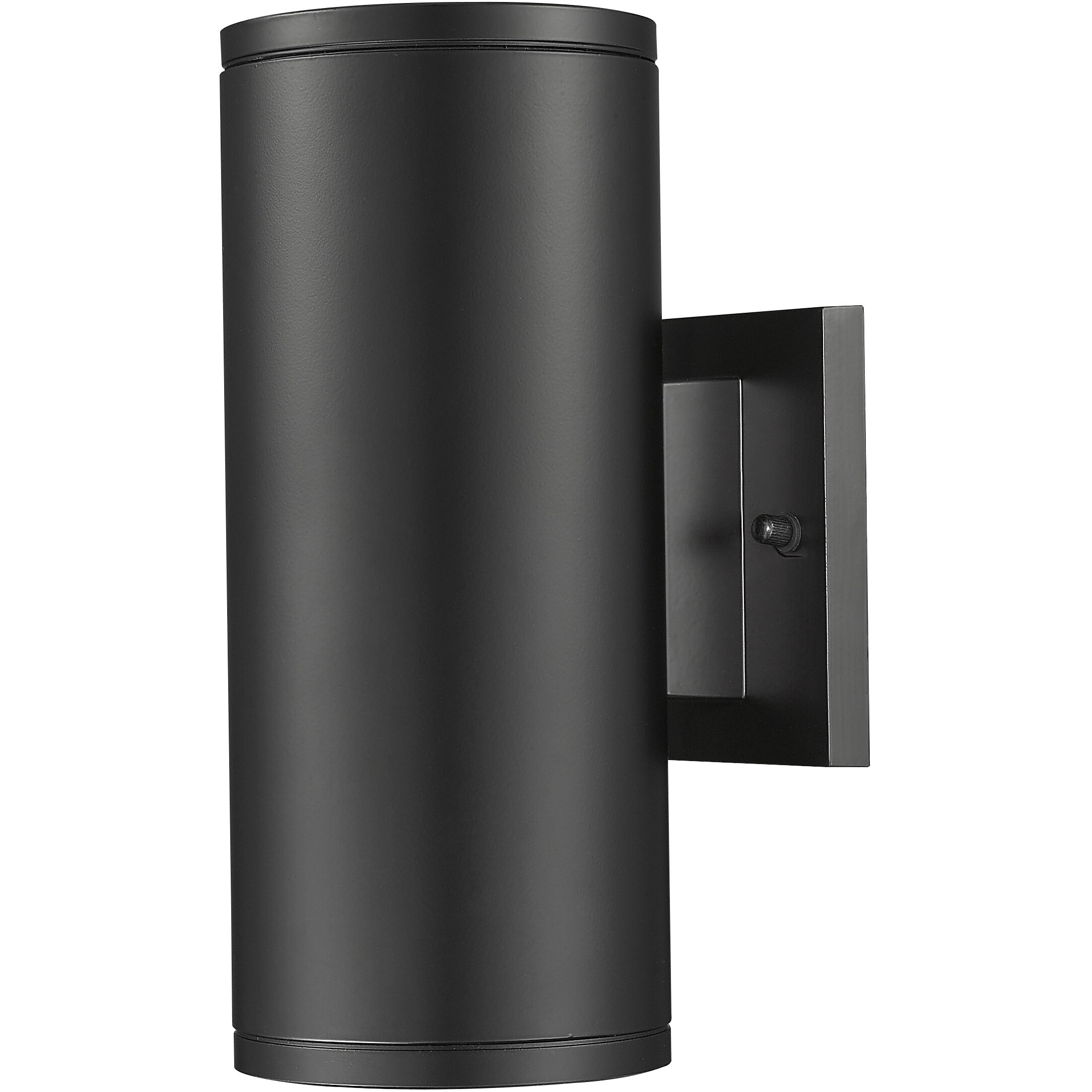 Vegas 1 Light 10.62 inch Powder Coated Black Outdoor Wall Sconce